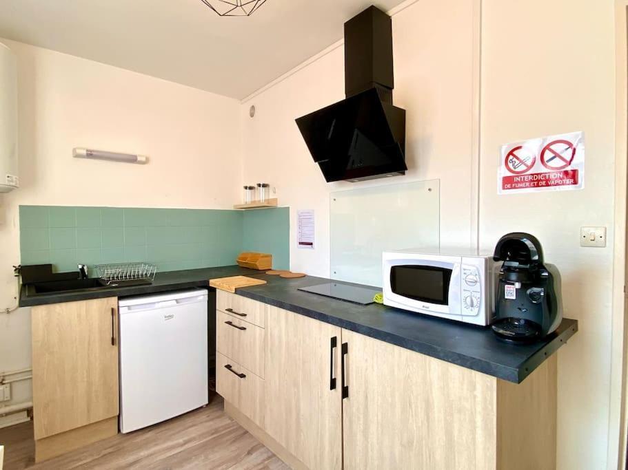 T2 Cosy Proche Hopital + Parking Gratuit Sur Place Auxerre Extérieur photo