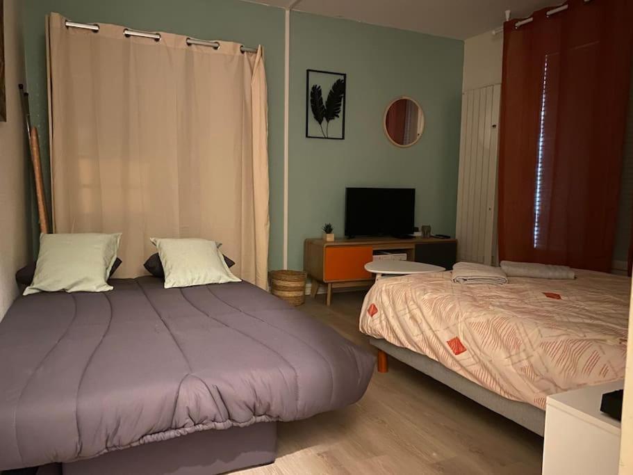T2 Cosy Proche Hopital + Parking Gratuit Sur Place Auxerre Extérieur photo