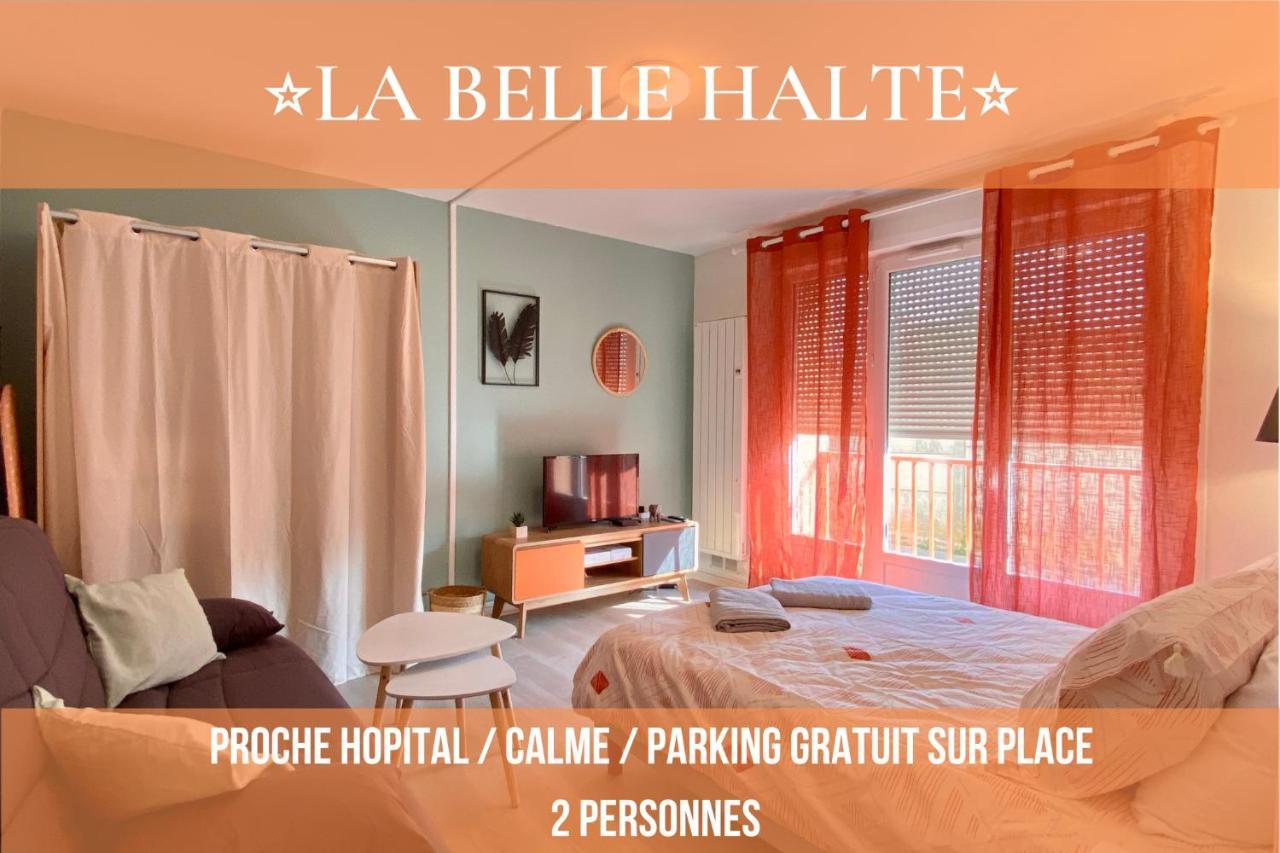 T2 Cosy Proche Hopital + Parking Gratuit Sur Place Auxerre Extérieur photo